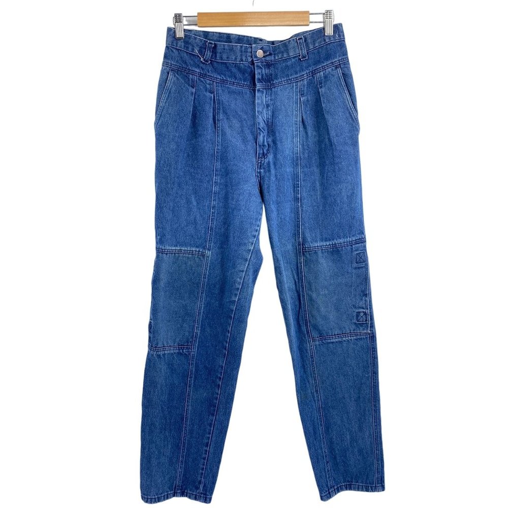Lord Isaacs vintage Mom carpenter jeans size 30‎ high waist pleated y2k